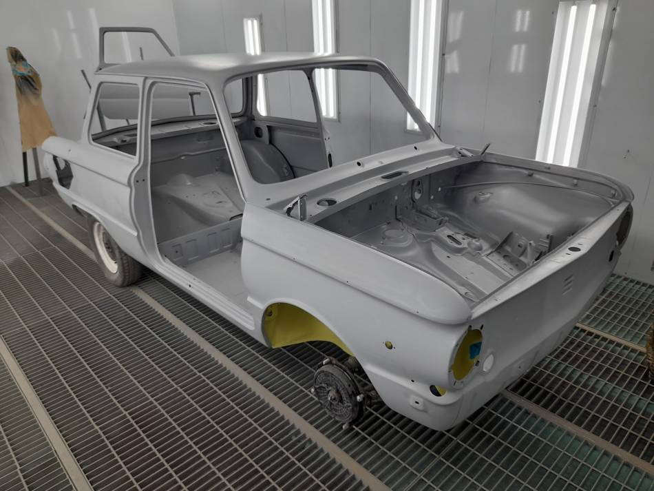 Полная реставрация кузова – «Запорожец» ЗАЗ-968