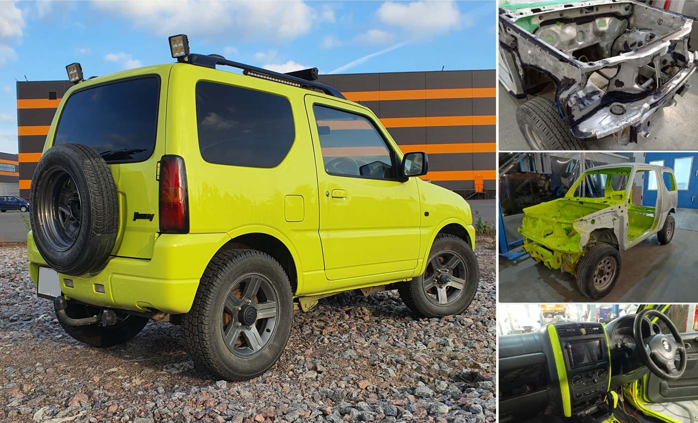 Реставрация Suzuki Jimny 2004