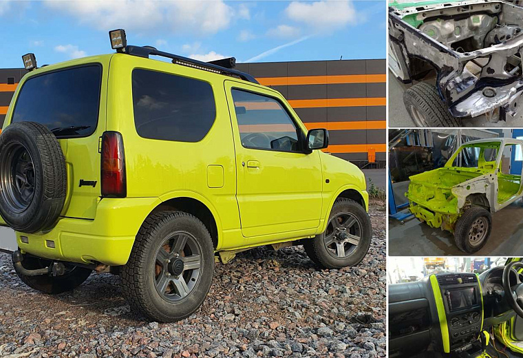 Реставрация Suzuki Jimny 2004